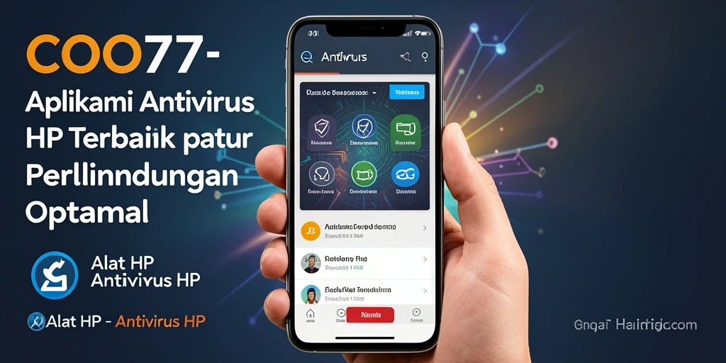 Tampilan antarmuka aplikasi COO77 yang modern dan fungsional.