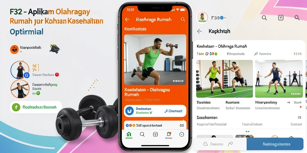 Tampilan antarmuka aplikasi F32 yang intuitif dan user-friendly.