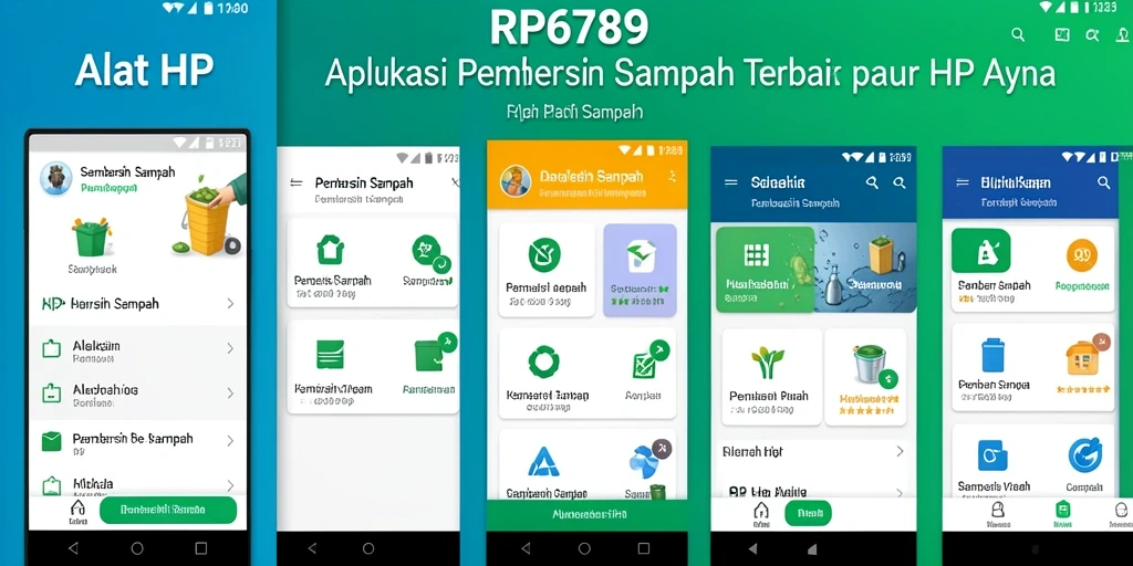 Tampilan antarmuka pengguna RP6789 yang sederhana dan fungsional.